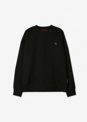 무스너클 남성 마린 파크 로고 블랙 맨투맨 M32MS650 292
