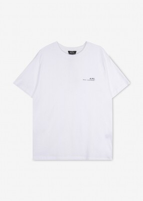 아페쎄 남성 로고 아이템 화이트 반팔티 COFBT H26904 AAB
