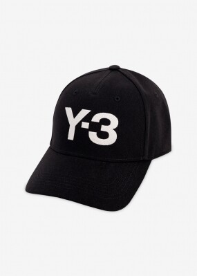 Y-3 남성 자수 로고 블랙 모자 H62981 BLACK
