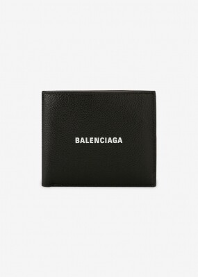 발렌시아가 남성 로고 블랙 반지갑 594549 1IZI3 1090