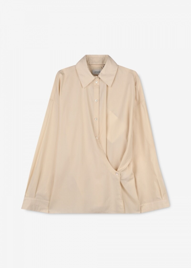 르메르 여성 트위스트 크림 블라우스 SH1032 LF588 507