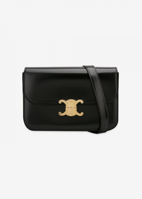 꼬르소밀라노,셀린느 여성 트리오페 블랙 크로스백 187363BF4 38NO