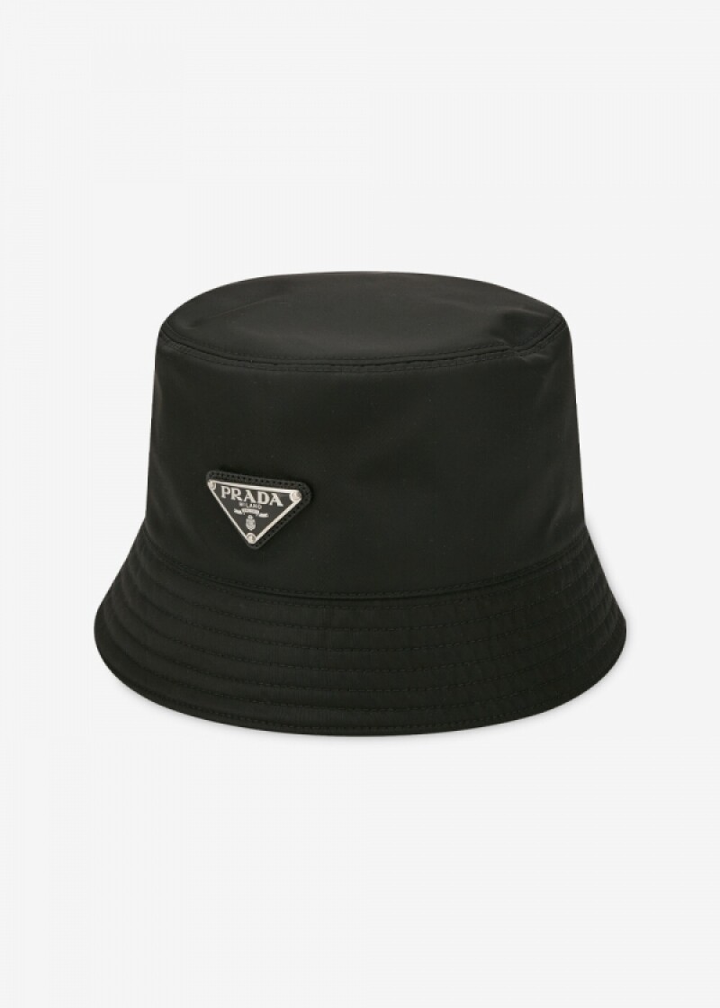 프라다 여성 삼각로고 리나일론 블랙 버킷햇 1HC137 2DMI F0002