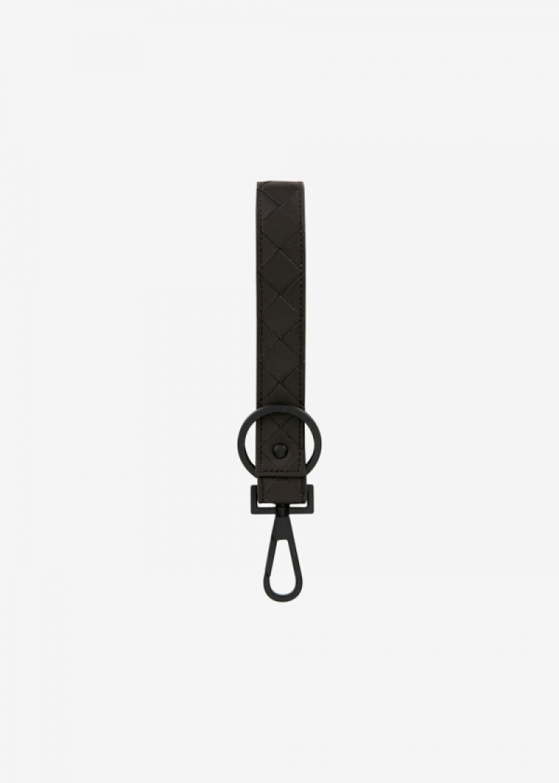 보테가베네타 공용 인트레치아토 다크브라운 키링 607492 VCPQ1 2007