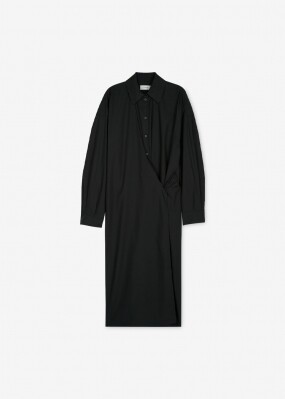 르메르 여성 트위스트 블랙 원피스 DR1024 LF588 999