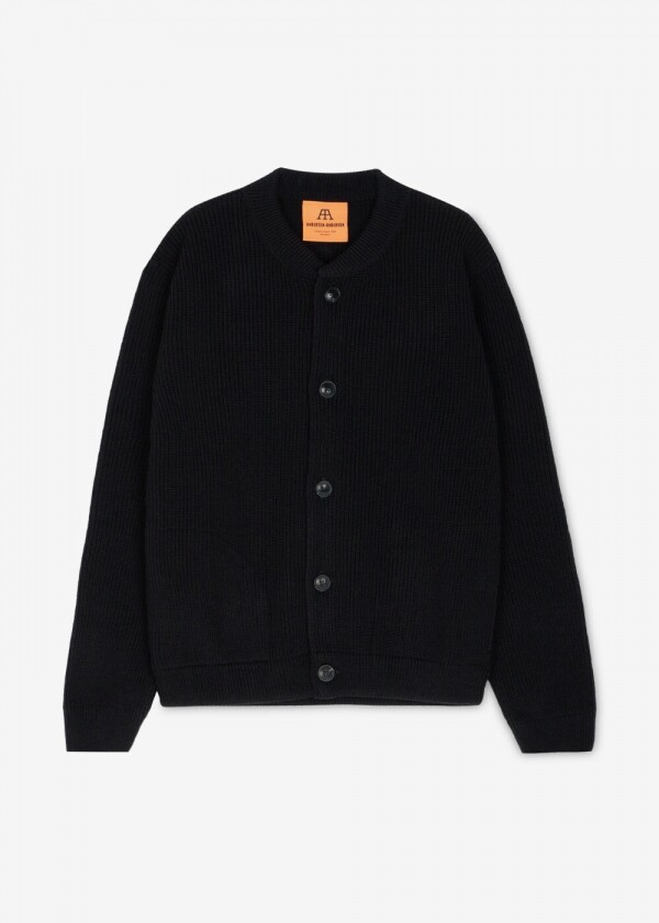 꼬르소밀라노,안데르센 안데르센 공용 스키퍼 블랙 가디건 SKIPPER JACKET BLACK