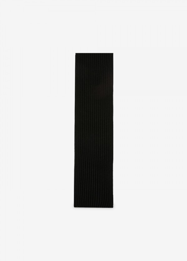 꼬르소밀라노,안데르센 안데르센 공용 로고 블랙 머플러 SCARF BLACK