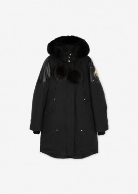 스크래치_무스너클 여성 로고 블랙 패딩 MK2219LP BLACK/B(036253)