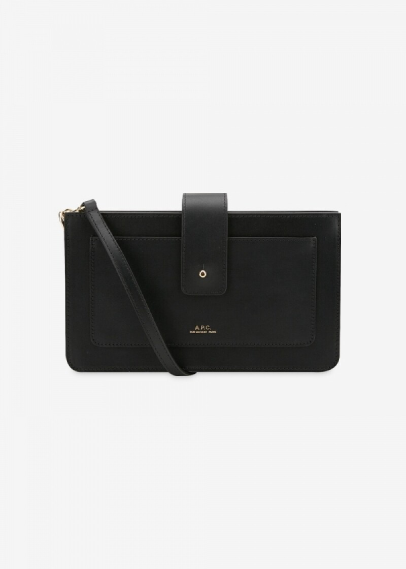 아페쎄 여성 알바인 블랙 크로스백 PXAWV F63320 LZZ