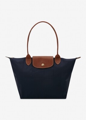 롱샴 여성 르 플리아쥬 네이비 숄더백 2605 089 P68