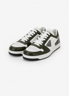 프라다 남성 다운타운 로고 화이트 스니커즈 2EE364 3LOI F008L