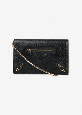 발렌시아가 여성 클래식 블랙 숄더백 444168 D940G 1000