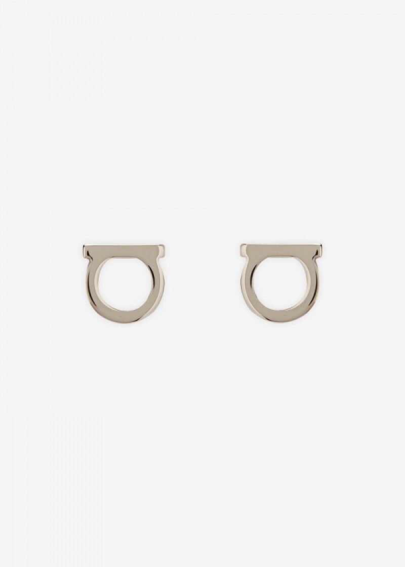 페라가모 여성 간치니 팔라디움 귀걸이 760119 696430