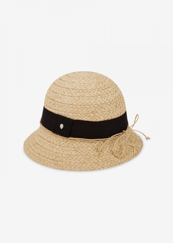꼬르소밀라노,헬렌카민스키 여성 레베카 내추럴/블랙 버킷햇 HAT51359 NATURAL/BLACK