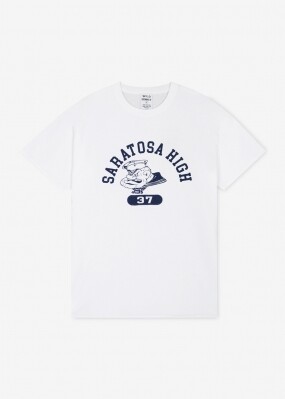 스크래치_와일드 동키 남성 사라토사 화이트 반팔티 T-SARATOSA WHITE(181859)