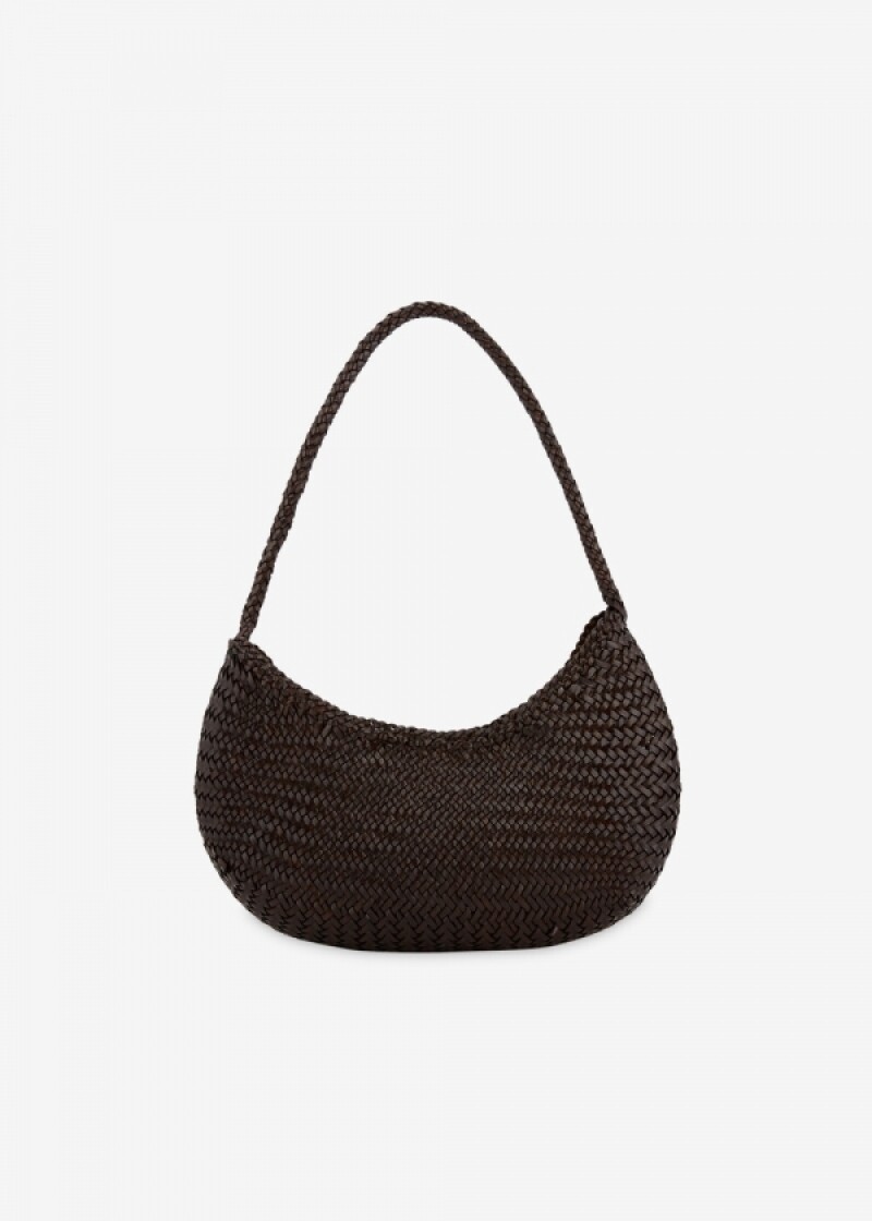 드래곤디퓨전 여성 노바 루나 다크 브라운 토트백 8020 DARK BROWN