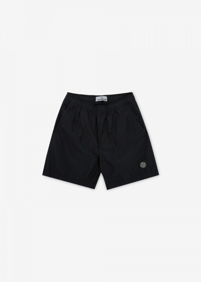 스톤아일랜드 남성 가먼트다이드 브러시드 수영복 블랙 반바지 K1S15B100B09 S0046 V0029