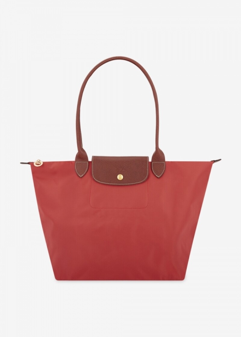 롱샴 여성 르 플리아쥬 오리지널 라지 토마토 숄더백 1899 089 P94