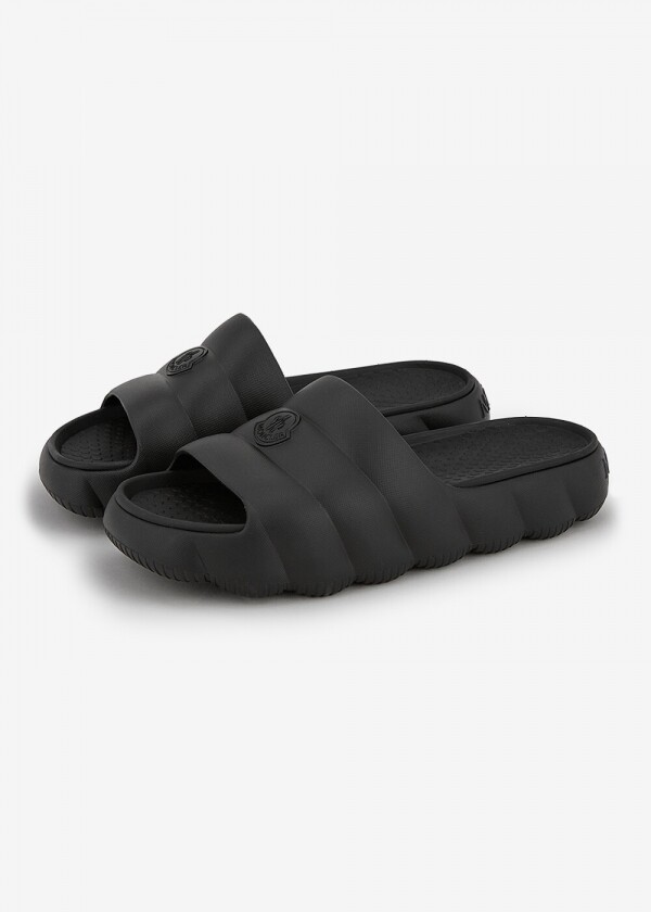 꼬르소밀라노,몽클레어 남성 릴로 블랙 슬리퍼 4C00040 M2559 999