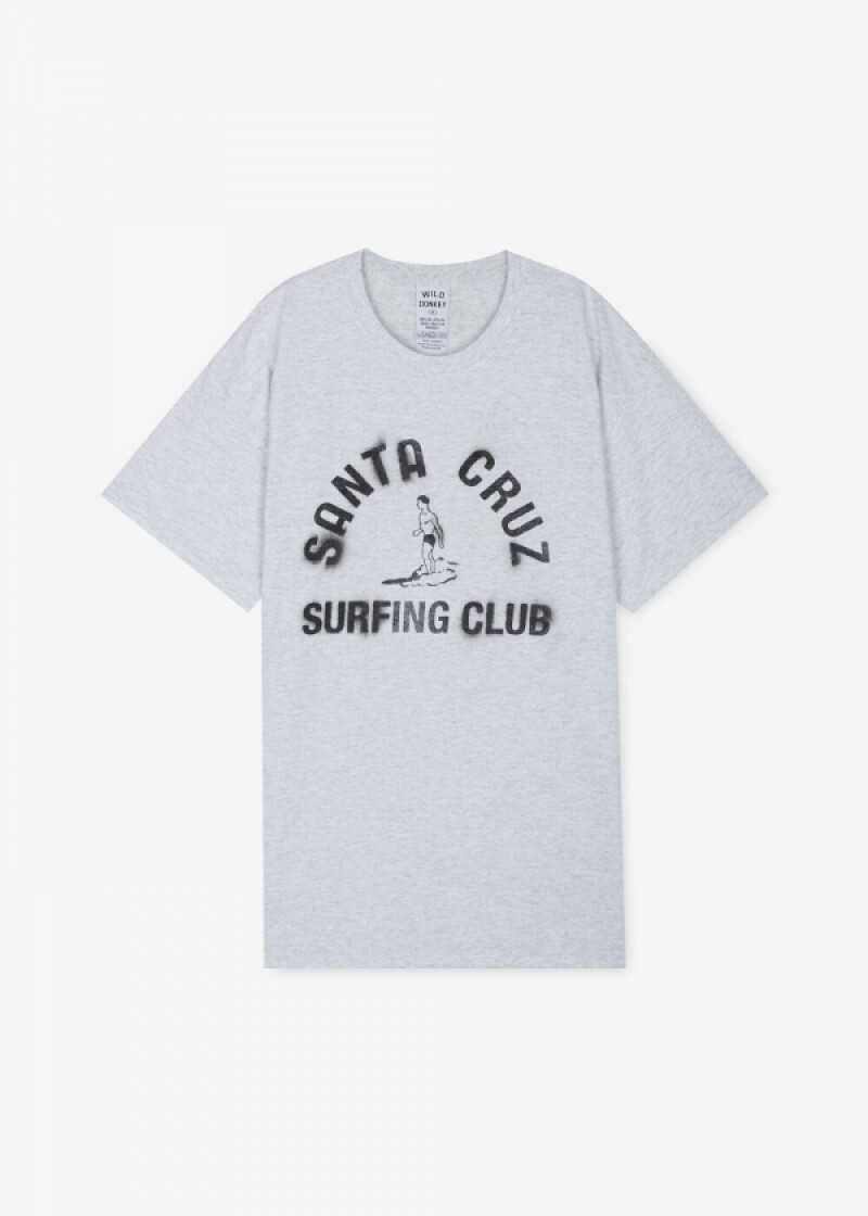 스크래치_와일드 동키 남성 산타 크루즈 애쉬 반팔티 T-SANTA CRUZ ASH(184462)