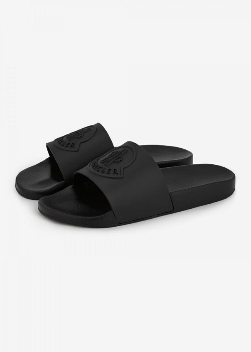 몽클레어 남성 바실 블랙 슬리퍼 4C00020 M2999 999