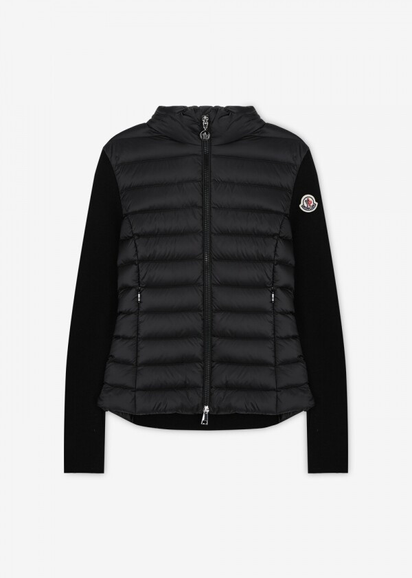 꼬르소밀라노,몽클레어 여성 트리콧 블랙 니트 패딩 K1093 9B00006 M1122 999