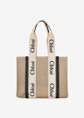 스크래치_끌로에 여성 우디 화이트/블루 토트백 CHC22AS383I26 91J(185391)