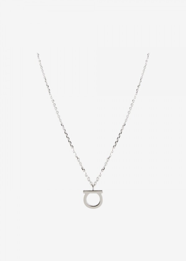 꼬르소밀라노,스크래치_페라가모 여성 간치니 실버 목걸이 760133 696659(185378)