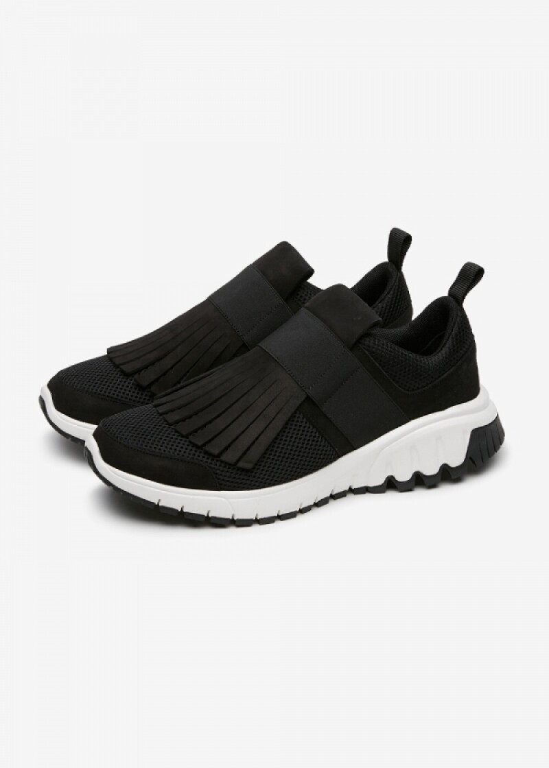 닐바렛 남성 테슬 블랙 스니커즈 PBCT126 A9021 524