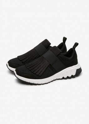 닐바렛 남성 테슬 블랙 스니커즈 PBCT126 A9020 524