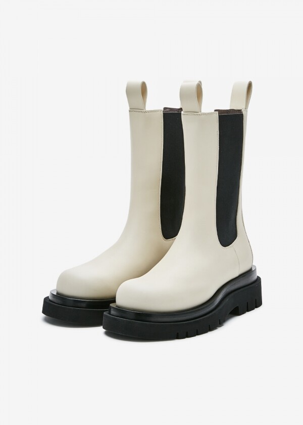 꼬르소밀라노,스크래치_보테가베네타 여성 러그 청키 솔 아이보리 부츠 592045 VIFH0 9031(186077)