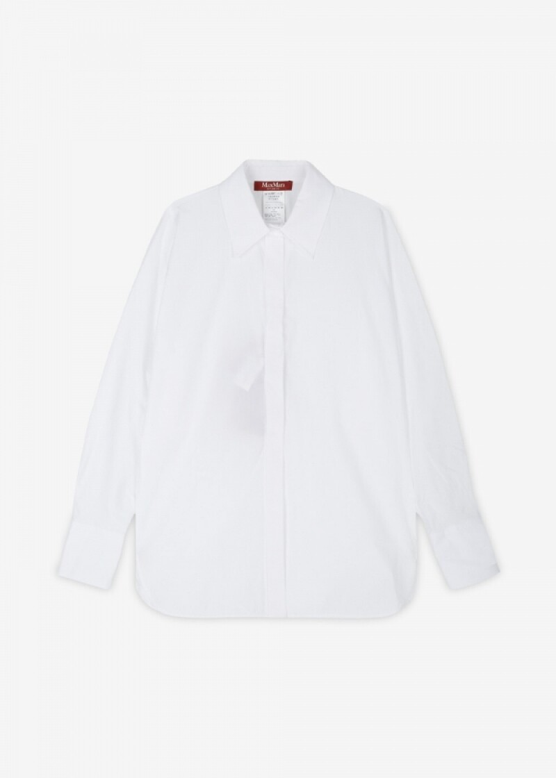 스크래치_막스마라 여성 가레나 비앙코 오티코 셔츠 61160639600 001(185506)