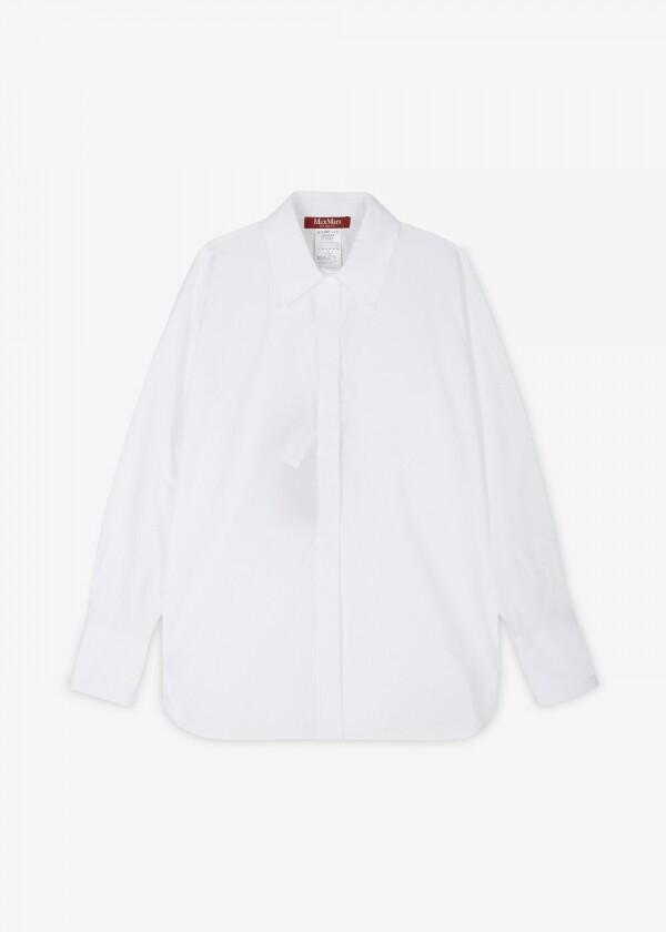 꼬르소밀라노,스크래치_막스마라 여성 가레나 비앙코 오티코 셔츠 61160639600 001(185506)