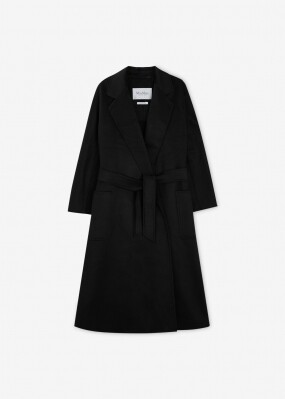 막스마라 여성 루드밀라 블랙 코트 LUDMILLA 004