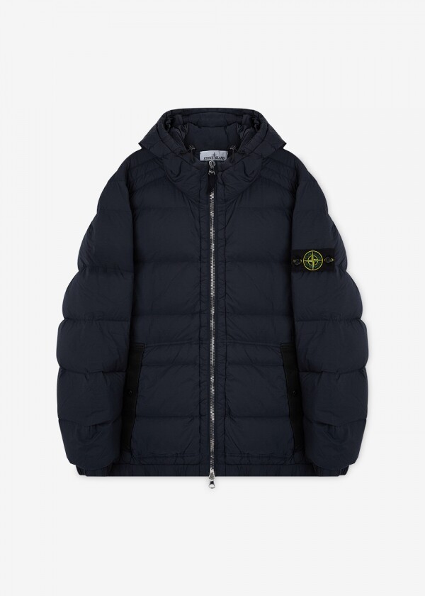 꼬르소밀라노,스톤아일랜드 남성 와펜 패치 네이비 패딩 K2S154100040 S0028 V0020