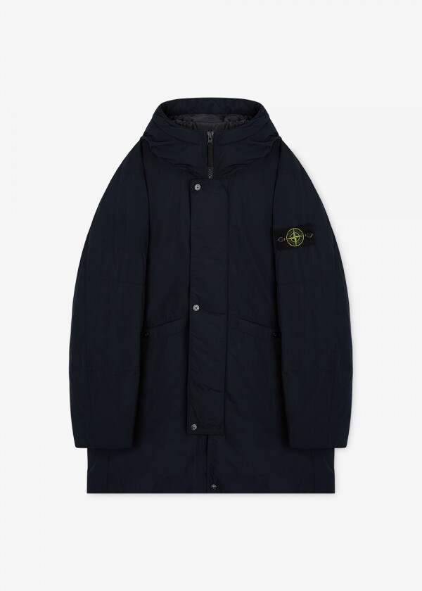 꼬르소밀라노,스톤아일랜드 남성 와펜 패치 네이비 패딩 K2S157100008 S0026 V0020