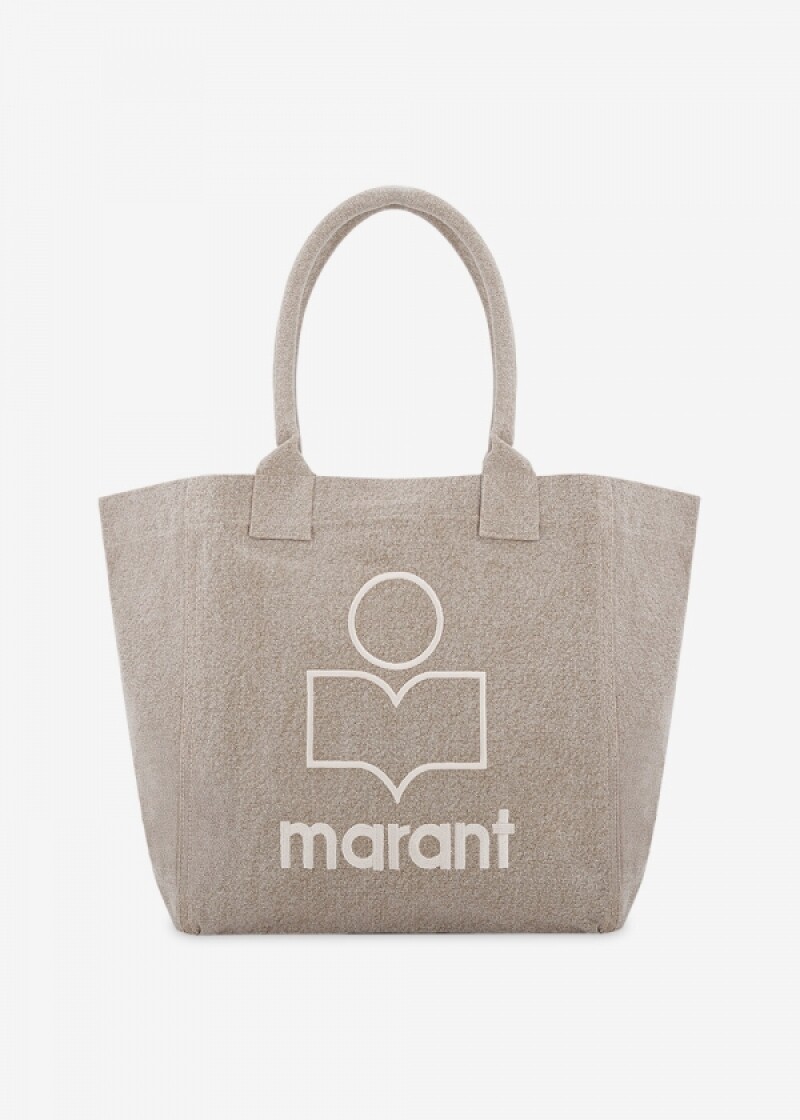 이자벨마랑 여성 옌키 로고 베이지 토트백 PM0002FA A1X19M 90BE