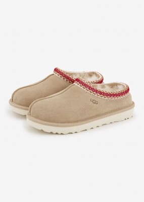 어그 여성 타스만 II 샌드/다크 체리 슬리퍼 1174470 SAND/DARK CHERRY