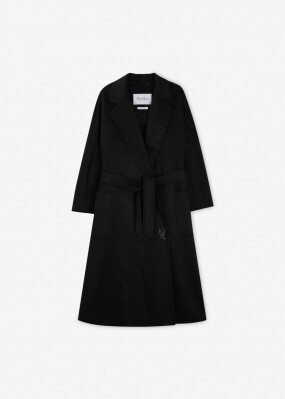 막스마라 여성 루드밀라 블랙 코트 LUDMILLA 004