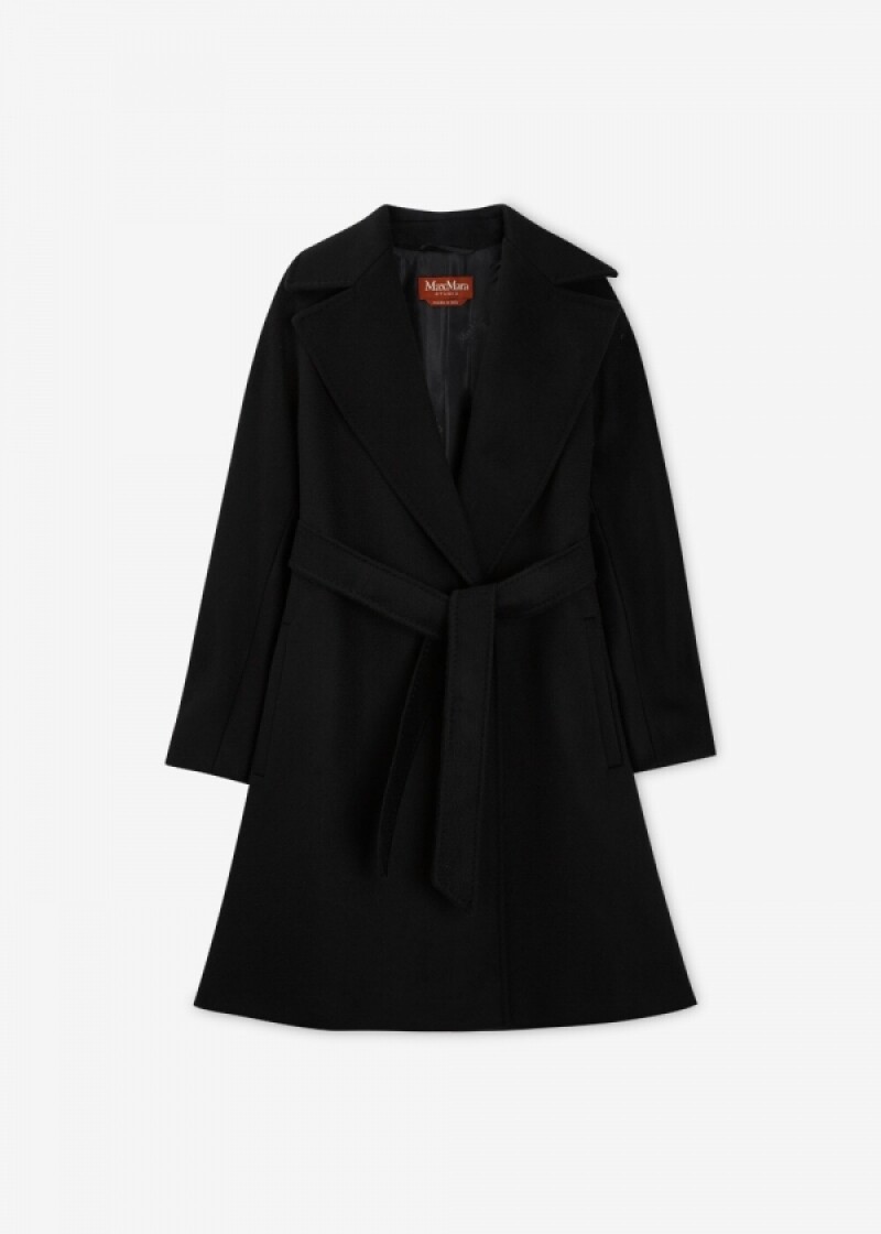 막스마라 여성 드라벤나 블랙 코트 DRAVENNA 013