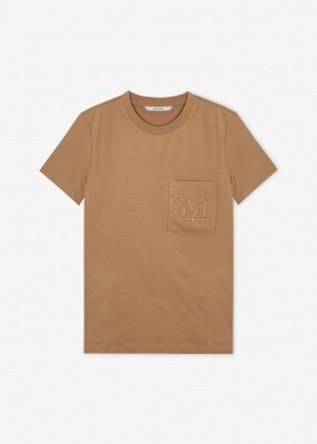 막스마라 여성 파파이아 카멜 반팔티 PAPAIA 003