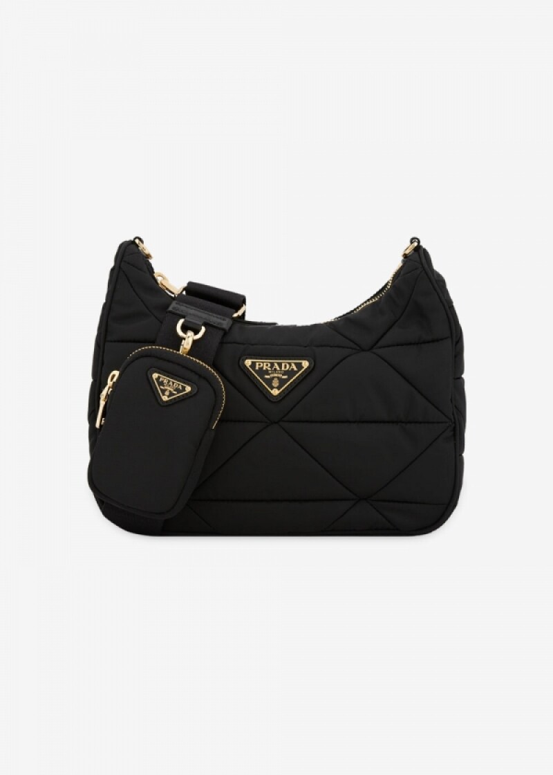 프라다 여성 삼각로고 블랙 숄더백 1BC151 RDJN F0632