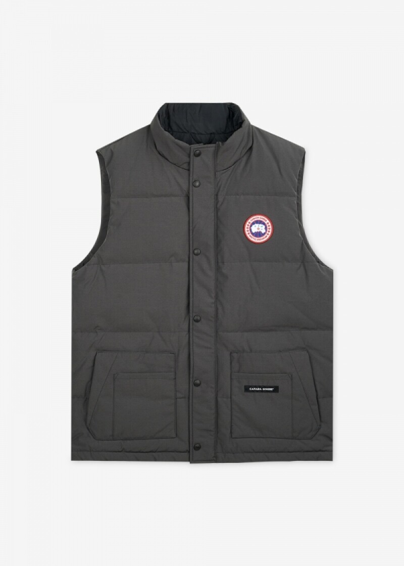 캐나다구스 남성 프리스타일 크루 그래닛 그레이 패딩조끼 4159M 9431