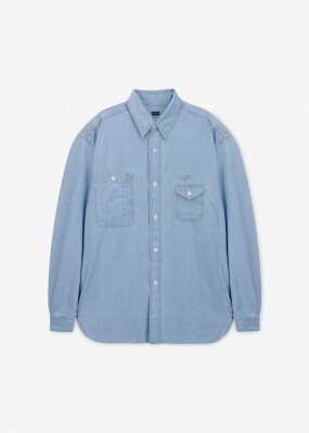 나나미카 남성 레귤러 칼라 라이트 인디고 셔츠 S26SG011E LIGHTINDIGO