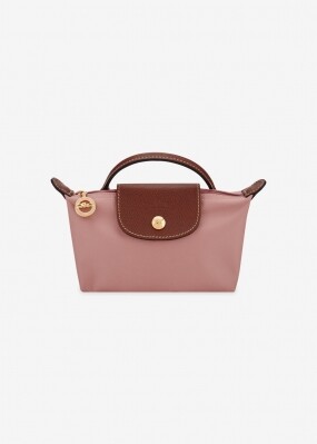 롱샴 여성 르 플리아쥬 오리지널 핑크 티 토트백 34175 089 P96