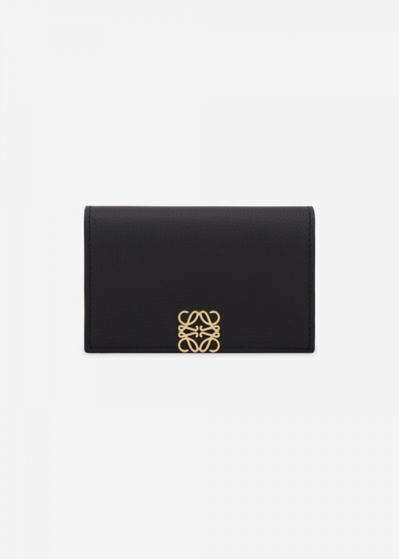 로에베 여성 아나그램 블랙 카드지갑 C821M97X08 1206