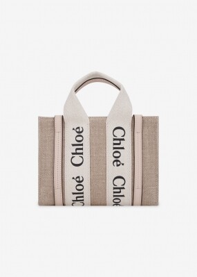 끌로에 여성 우디 시멘트 핑크 토트백 CHC22AP237I26 6J5