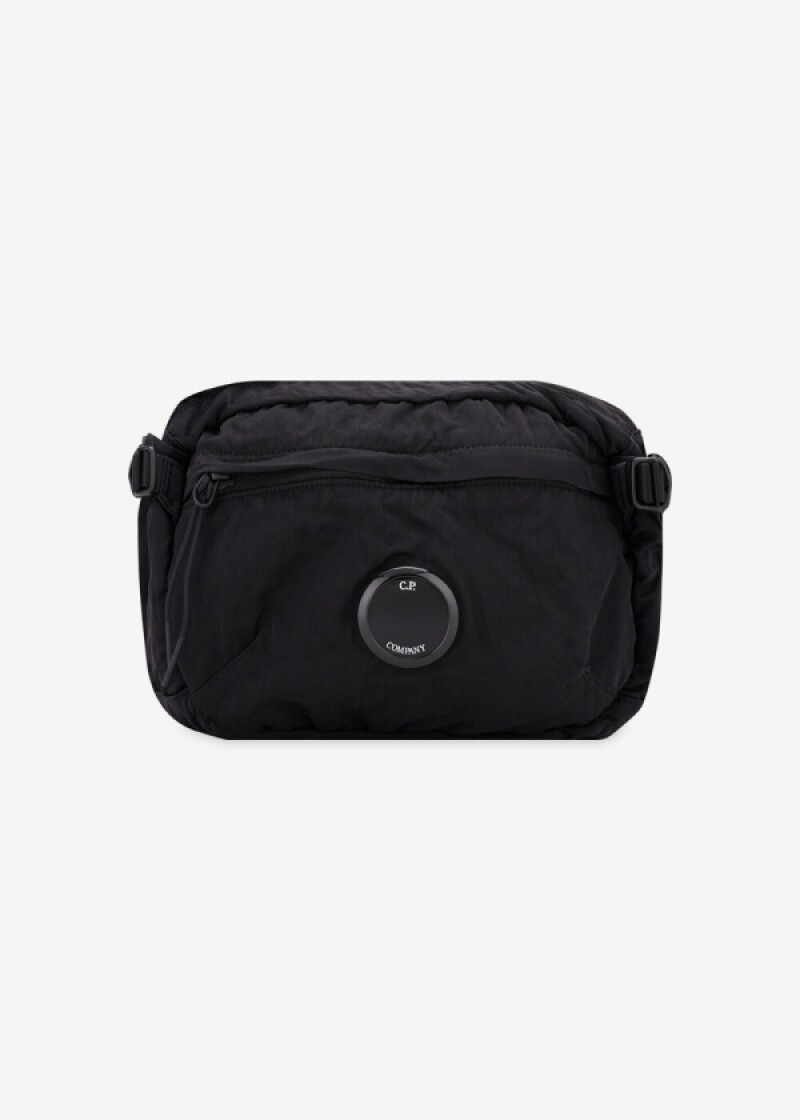 CP컴퍼니 남성 렌즈 와펜 블랙 크로스백 RCCMAC734A 005269G 999