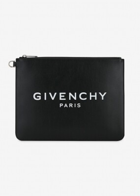 스크래치_지방시 공용 로고 프린트 블랙 클러치백 BK600J K0AC 001(187175)