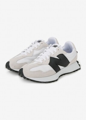 스크래치_뉴발란스 공용 327 화이트 블랙 스니커즈 MS327CWB(187668)